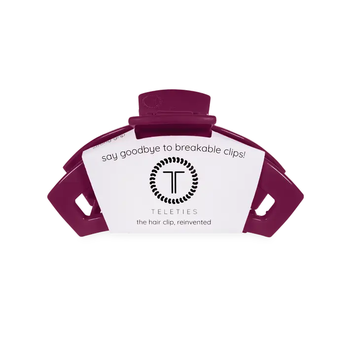 Teleties Open Mulberry Medium Hair Clip