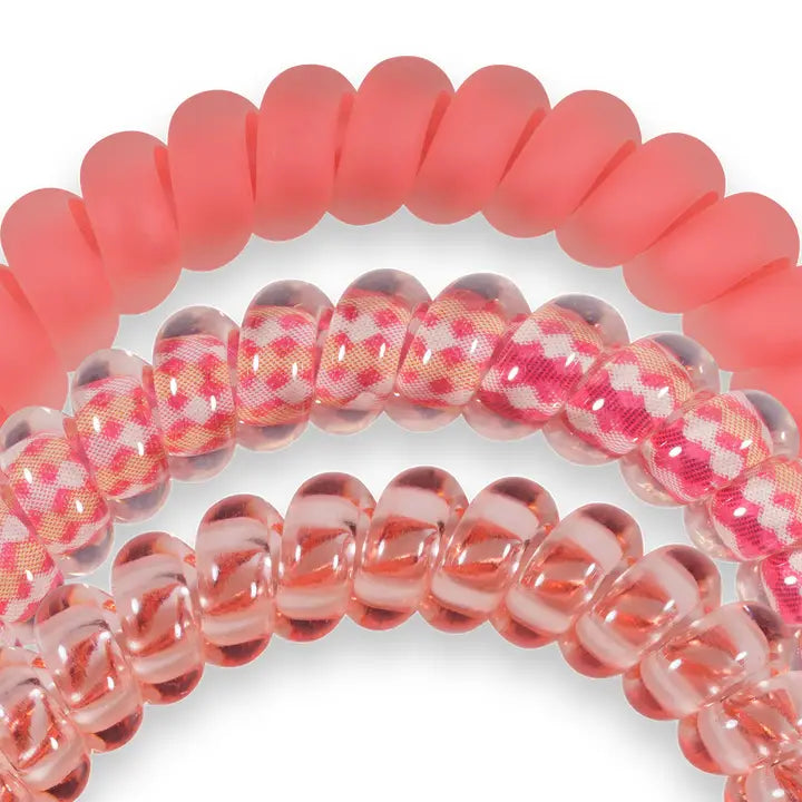 Teleties Spiral Hair Coils | Small | Dreamsicle