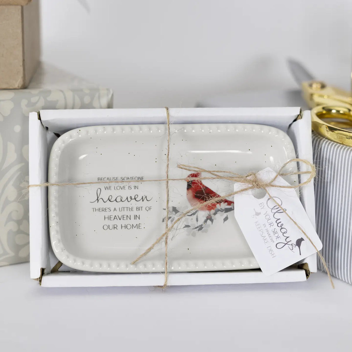 Heaven in Our Home - 5" X 3" Keepsake Dish