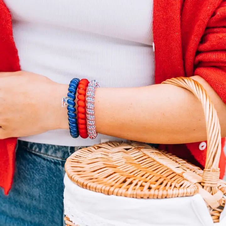 Teleties Sea To Shining Sea Large Hair Ties