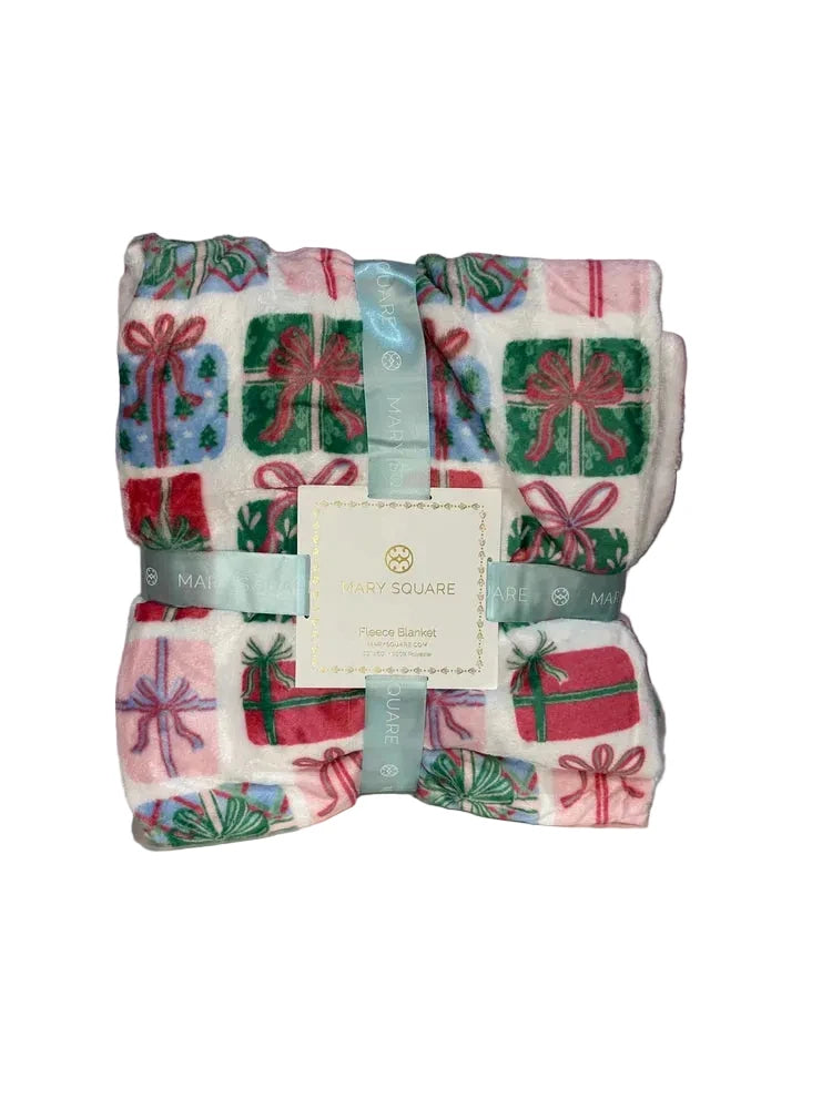 Mary Square Wrapped In Cheer Blanket