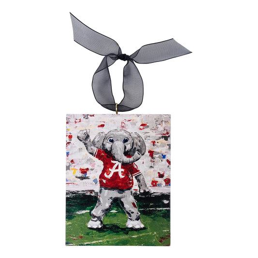 Glory Haus Alabama Big Al Block Ornament