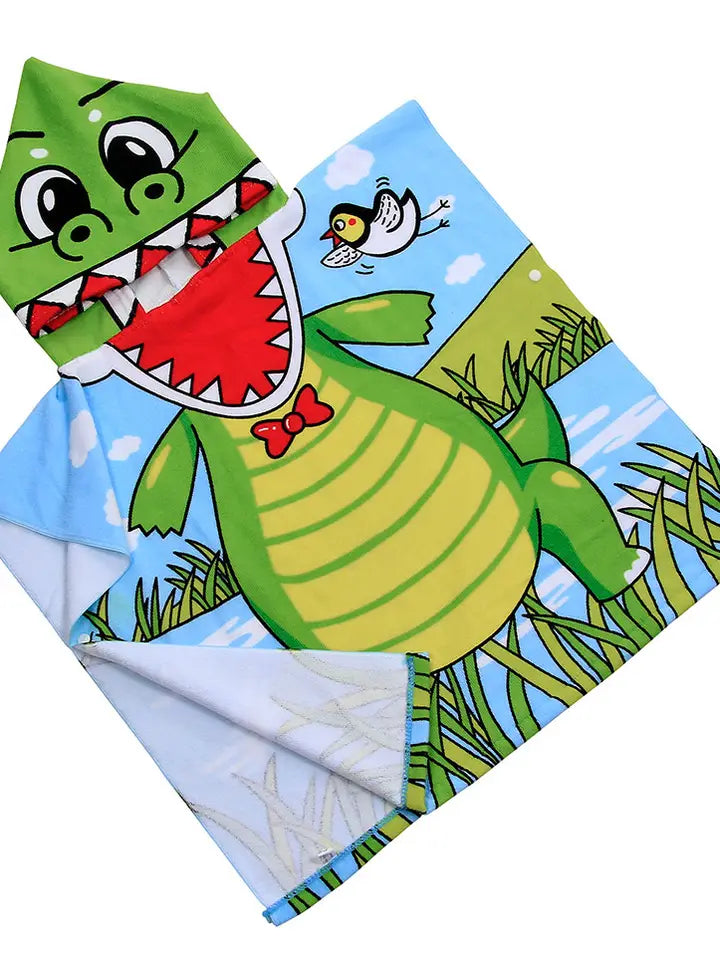 London Bridge Alligator Poncho Towel