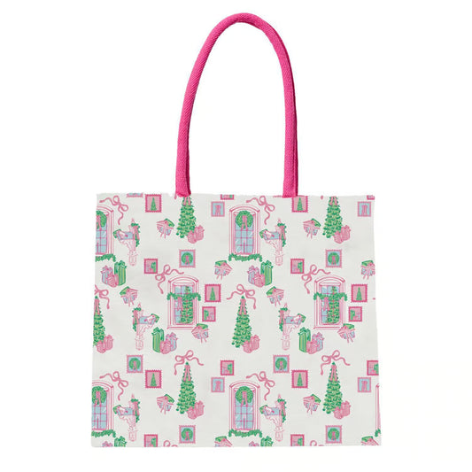 MARY SQUARE Everyday Essentials Tote Christmas Cttge