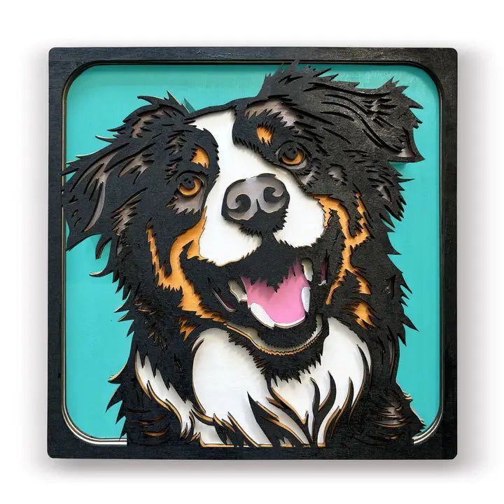 Splat Planet Wooden Dog Art Craft Kit
