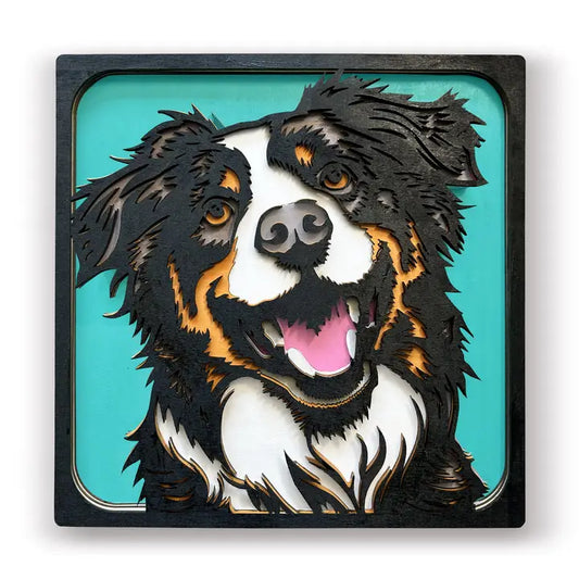 Splat Planet Wooden Dog Art Craft Kit
