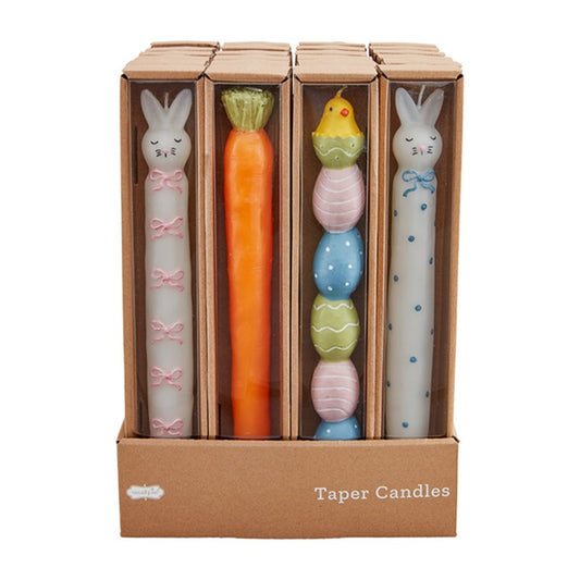 MUD PIE Easter Taper Candles