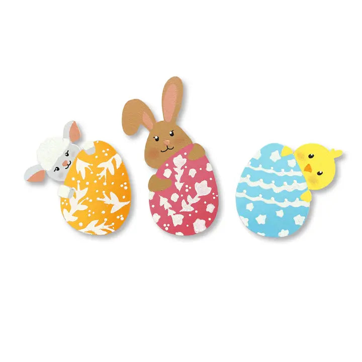 Roeda Studio Peek-A-Boo Animal Magnets S/3