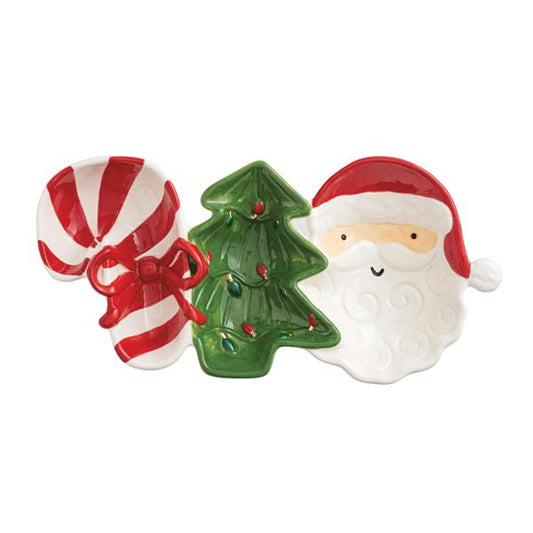 MUD PIE WHIMSICAL CHRISTMAS TRIPLE DIP