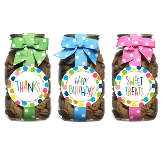 Oh, Sugar! Happy Birthday Cookie Jars - Quart
