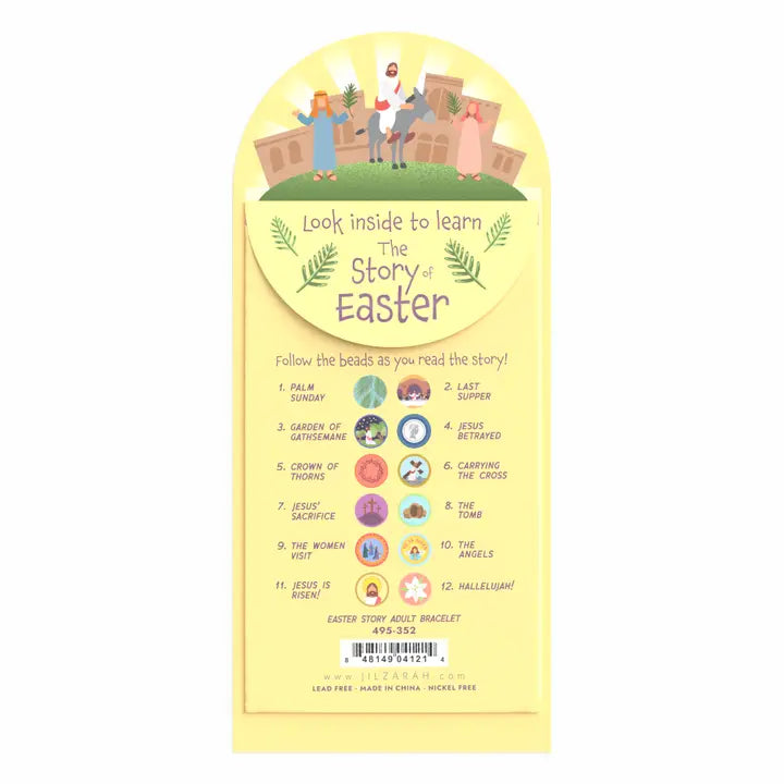 Jilzarah Easter Story Adult Bracelet