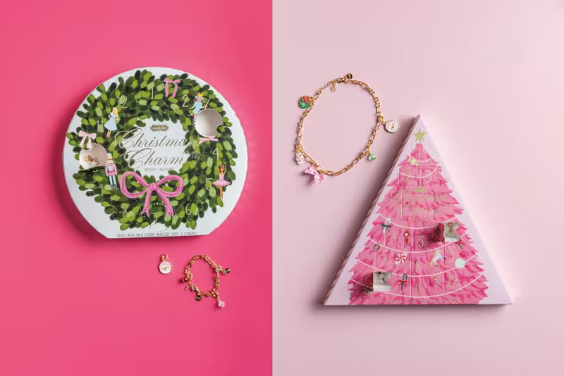 MUD PIE CHRISTMAS TREE CHARM ADVENT CALENDAR SET