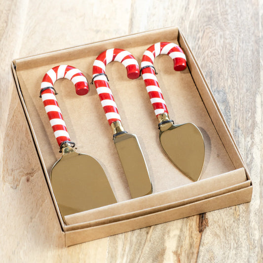 Pd HOME CANDY CANE KNIFE GIFT SET