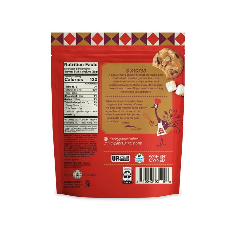 Fancypants Baking Co. S'mores Cookies