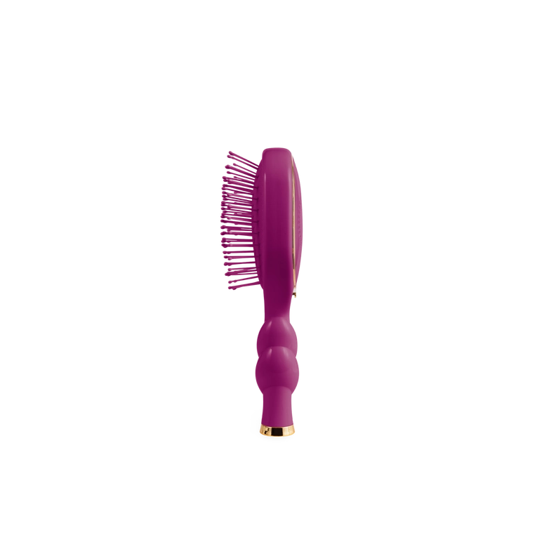 Teleties Mini Detangler Hair Brush For Medium Hair - Mulberry