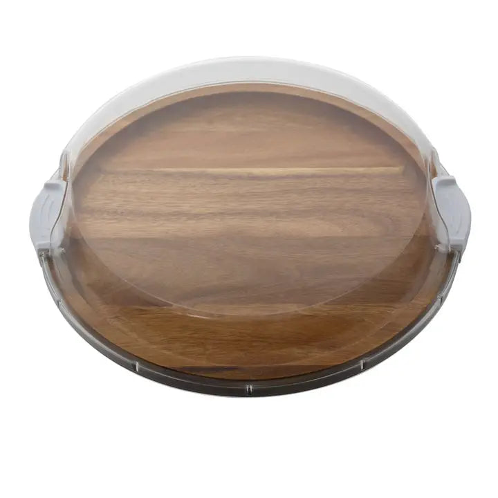 Lifetime Brands Fw 14 Round Make and Take- Acacia 1 White
