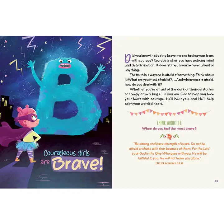 A To Z Devotions For Courageous Girls