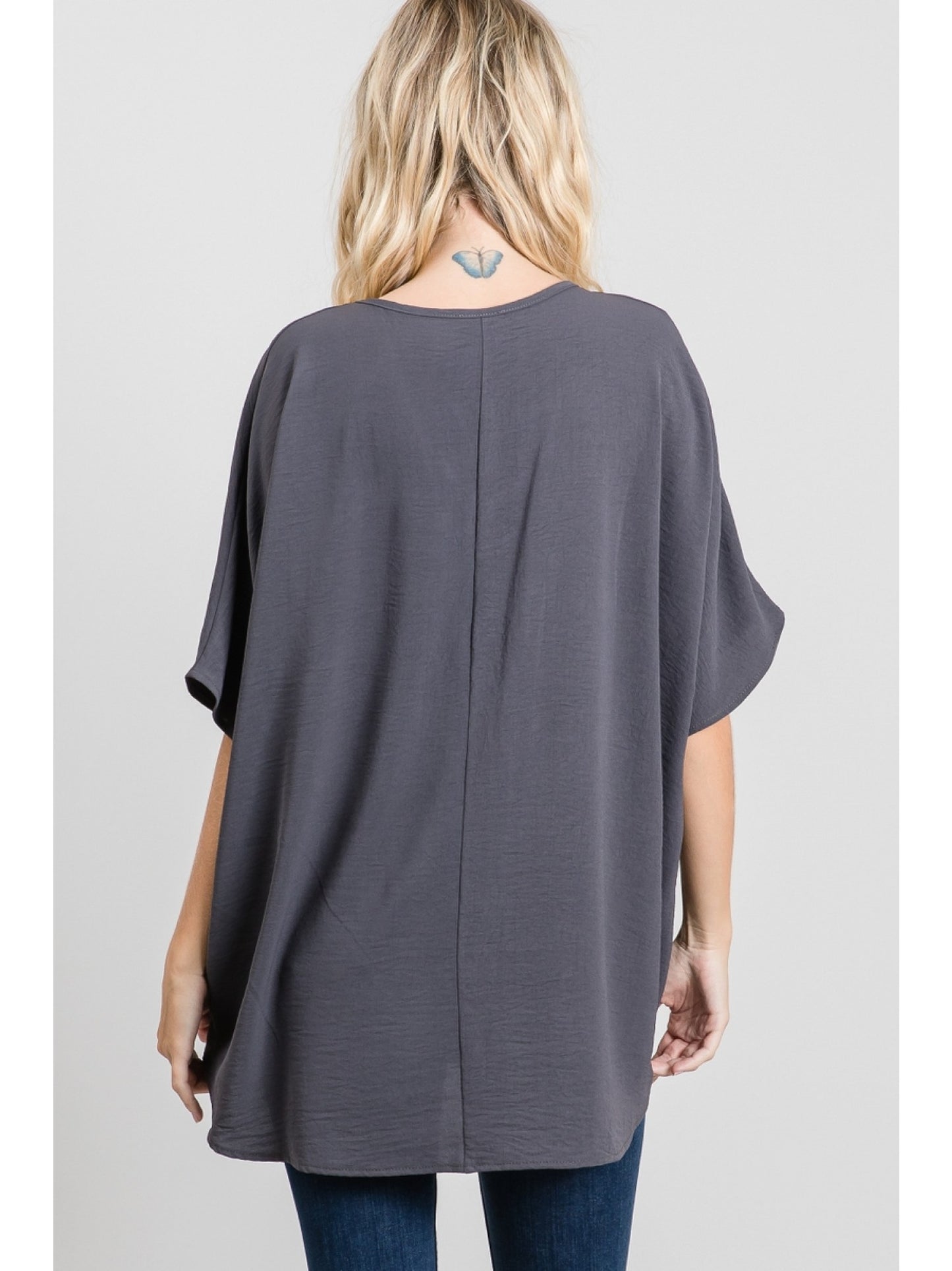 Jodifl Charcoal Top