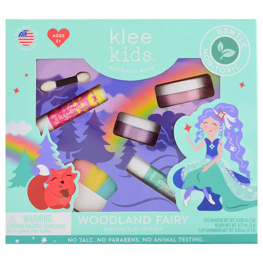 Klee Naturals Woodland Fairy - Klee Kids Natural Mineral Play Makeup Kit