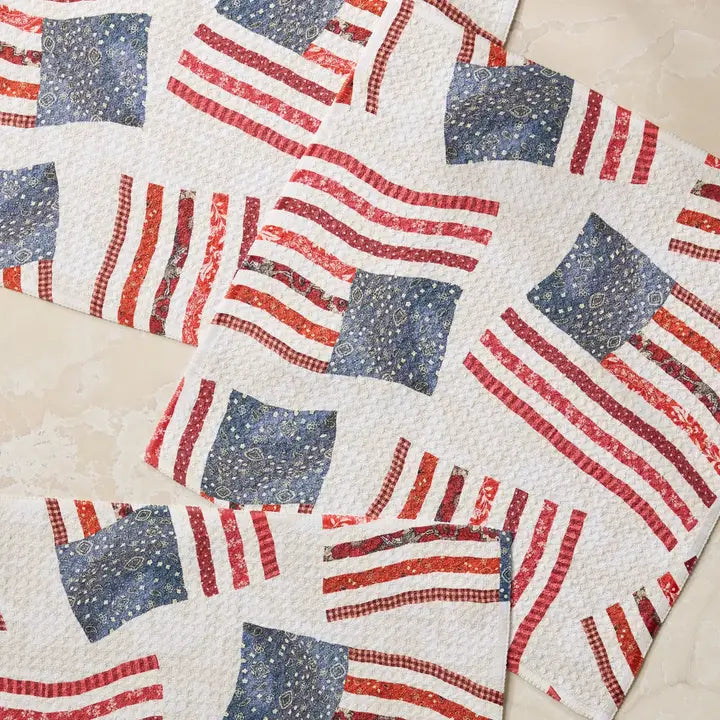 Geometry Patchwork Pride Dishcloth Set