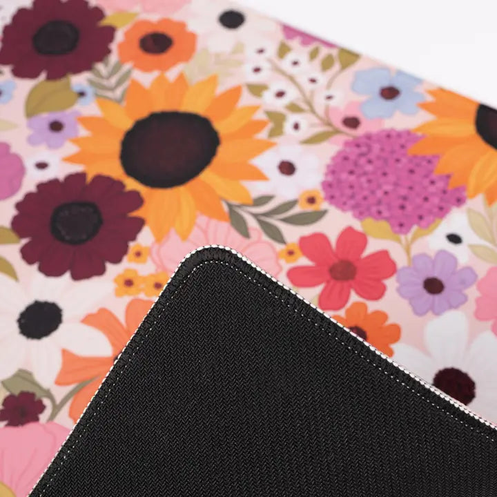 Elyse Breanne Design Rainbow Garden Desk Pad-Regular