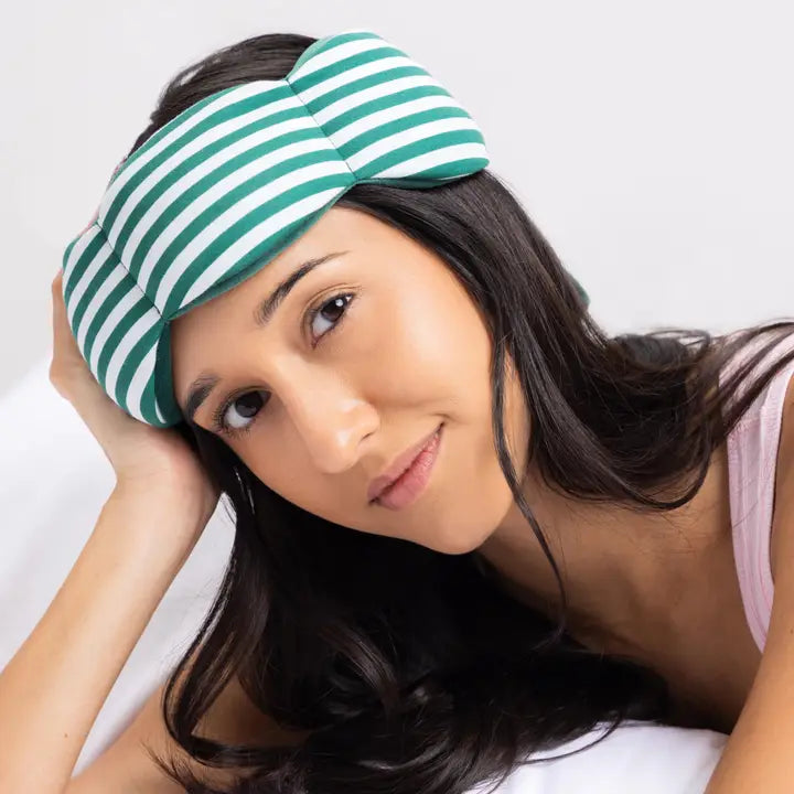 Nodpod Weighted Sleep Mask - Resort Collection Green Cabana