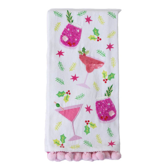 Mary Square Tea Towel Embellished Spirits