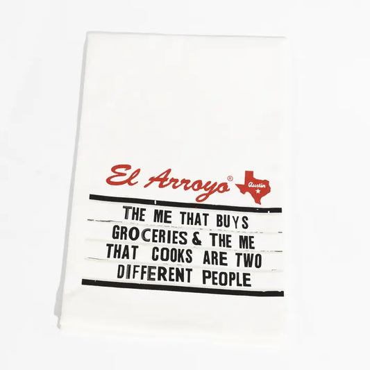 El Arroyo Tea Towel - Two Different People