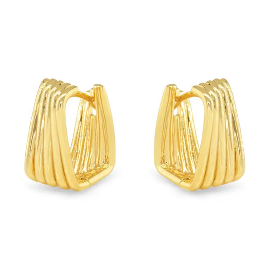 Amanda Blu Gold Polished Isabella Earrings