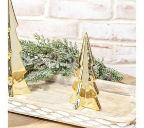 Pd HOME 6" GOLD CERAMIC TREE
