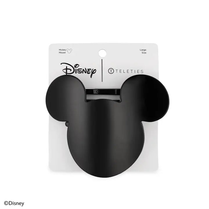 Teleties Disney: Mickey Mouse Shaped | Large | Flat Hair Clip