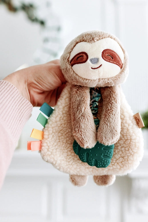 Itzy Ritzy Friends Lovey™ Plush-Peyton the Sloth
