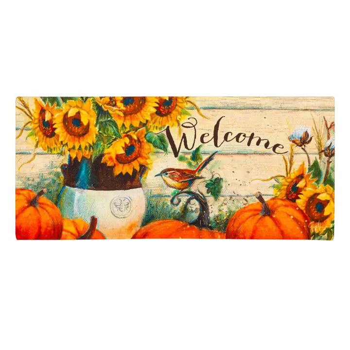 Evergreen Enterprises Cotton & Sunflowers Sassafras Switch Mat