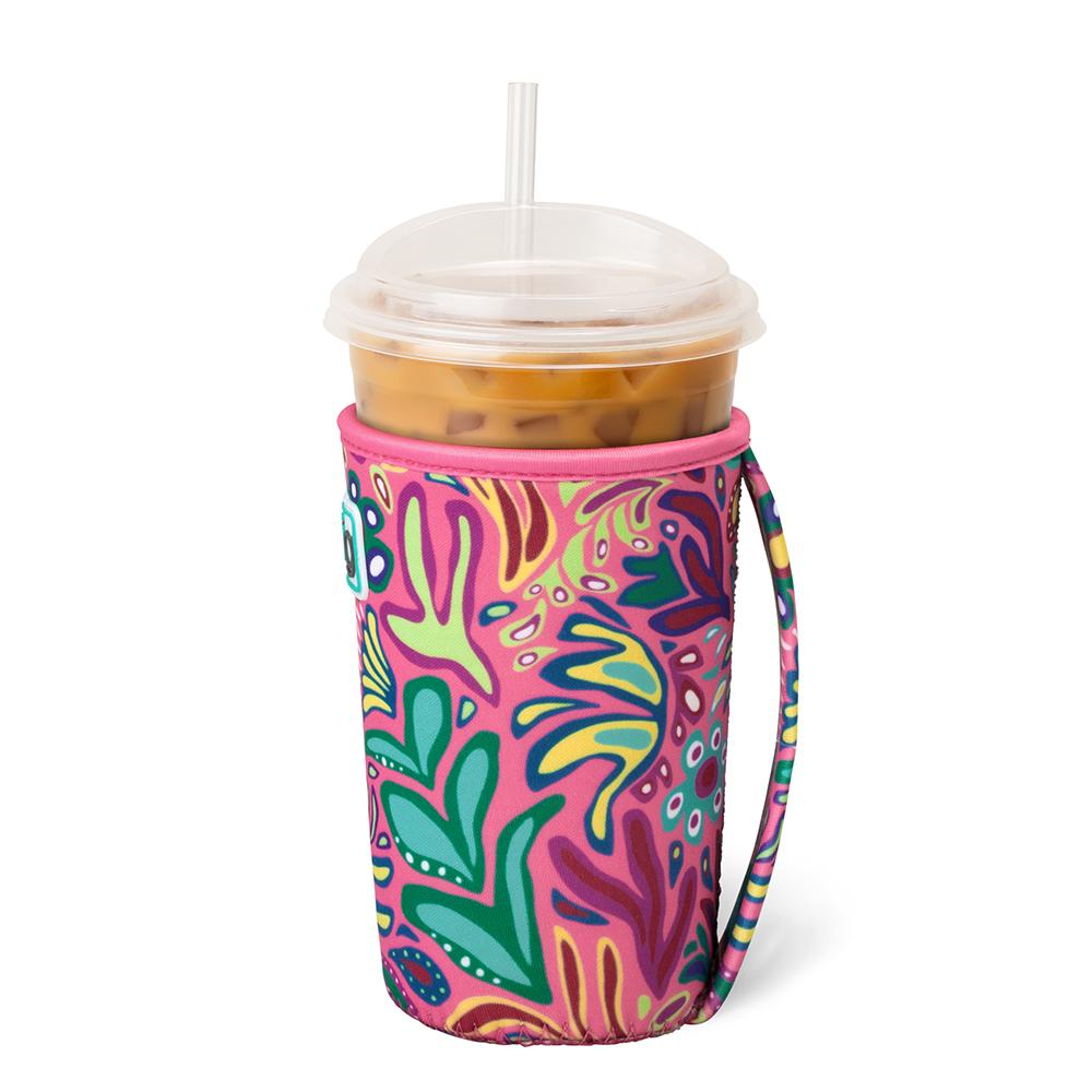 Swig Life Flora Rosa Iced Cup Coolie (Medium)