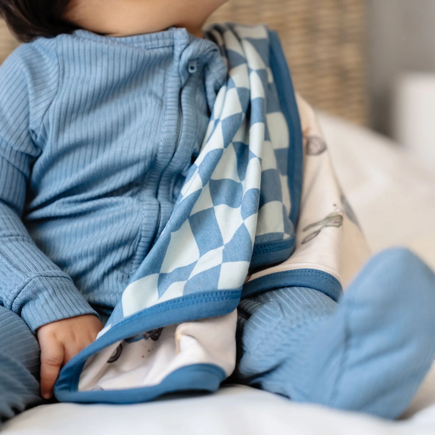 Copper Pearl Ryder Three-Layer Security Blanket Set