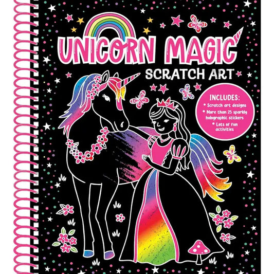 Unicorn Magic Scratch Art & Stickers Activity Pad