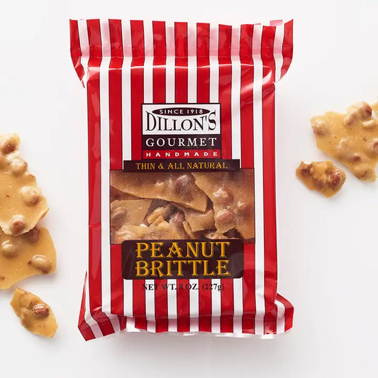 Dillon's Gourmet Candies Peanut Brittle, 8 oz Snack Tray