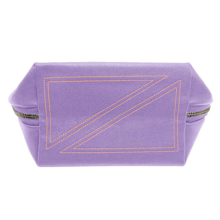 Kusshi Spring Bloom Signature-Lavender Fabric with Rosebud Interior