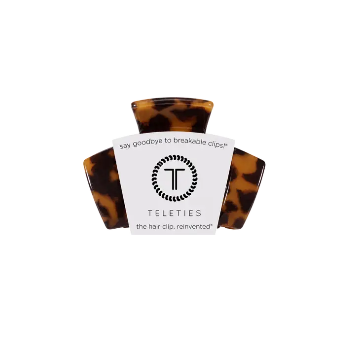 Teleties Classic | Tortoise | Petite Hair Clip