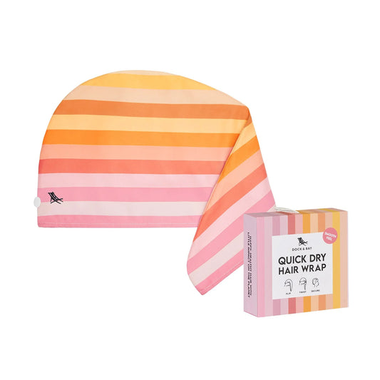 Dock & Bay Hair Wraps - Miami Sorbet