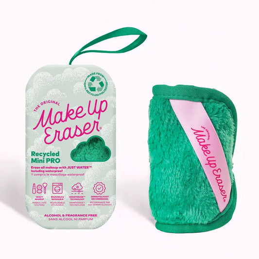The Original MakeUp Eraser Green Mini Pro | 100% Recycled Makeup Eraser