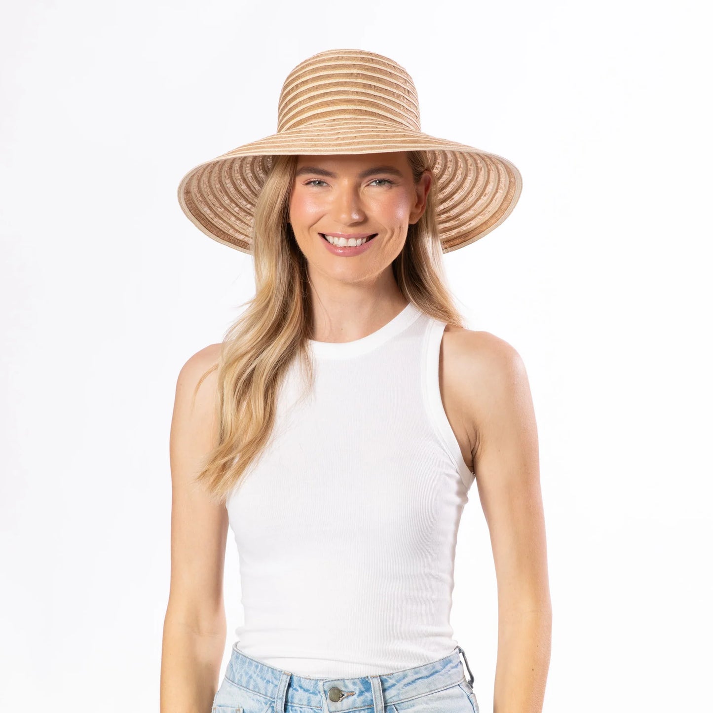 San Diego Hat Julie - Ribbon Braid Round Crown