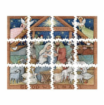 500 Piece Puzzle Countdown Calendar - Good Will To All