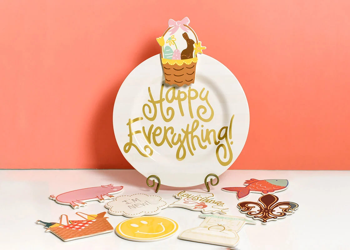 HAPPY EVERYTHING! BUNNY BASKET BIG ATTACHMENT