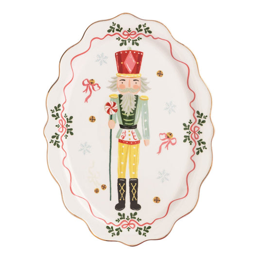 Mud Pie  Nutcracker Small Platter