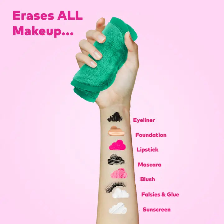 The Original MakeUp Eraser Green Mini Pro | 100% Recycled Makeup Eraser