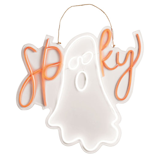 MUD PIE NEON GHOST DOOR HANGER