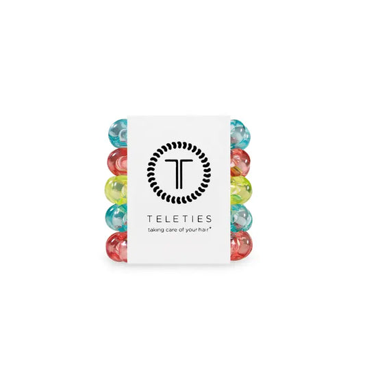 Teleties Spiral Hair Coils | Tiny | Summer Brights Hair Ties