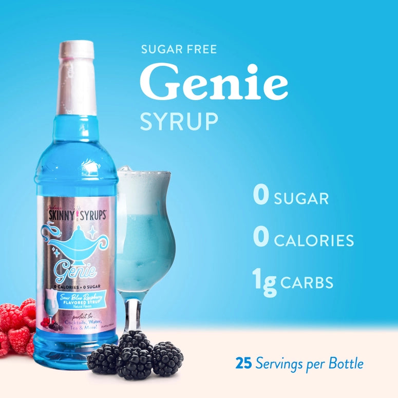 Jordan's Skinny Syrup Sugar Free Sour Genie Syrup