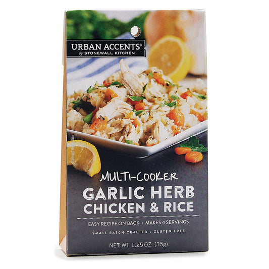 Urban Accents by Stonewall Kitchen Multi-Cooker Garlic Herb Chicken & Rice